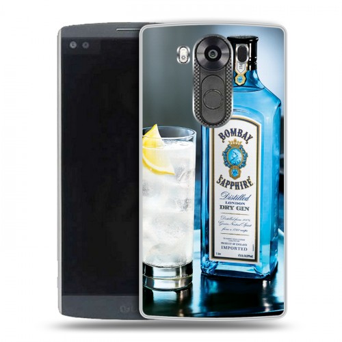 Дизайнерский пластиковый чехол для LG V10 Bombay Sapphire