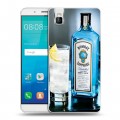 Дизайнерский пластиковый чехол для Huawei ShotX Bombay Sapphire