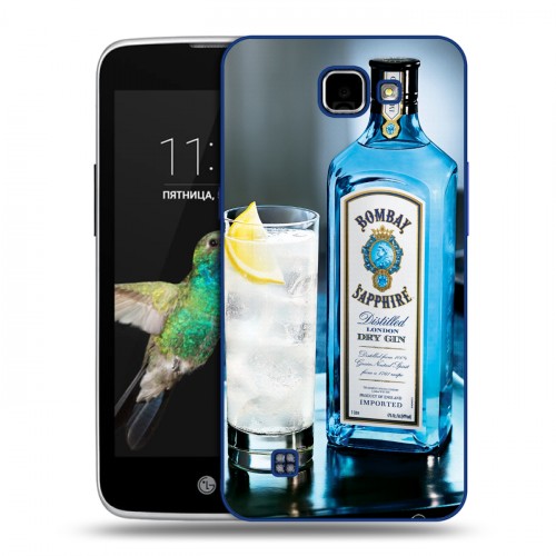 Дизайнерский пластиковый чехол для LG K4 Bombay Sapphire