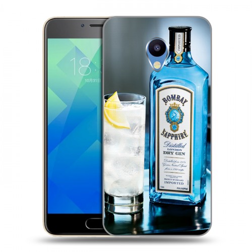 Дизайнерский пластиковый чехол для Meizu M5 Bombay Sapphire