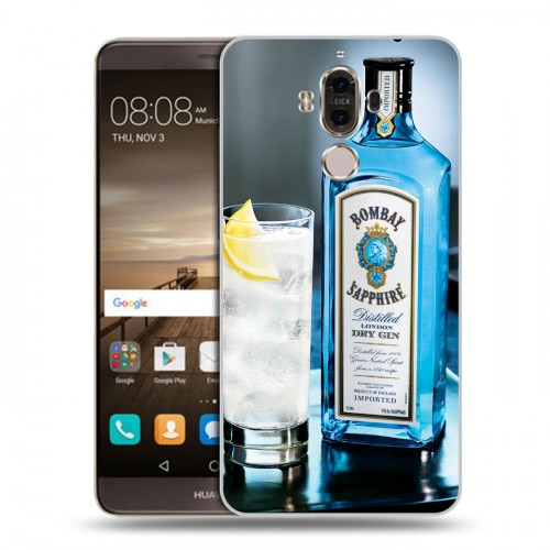 Дизайнерский пластиковый чехол для Huawei Mate 9 Bombay Sapphire