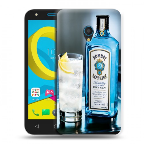 Дизайнерский пластиковый чехол для Alcatel U5 Bombay Sapphire