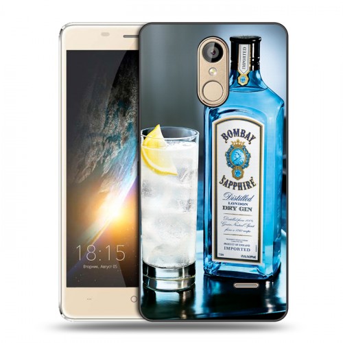 Дизайнерский силиконовый чехол для BQ Bond Bombay Sapphire