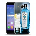 Дизайнерский пластиковый чехол для Huawei Y3 (2017) Bombay Sapphire