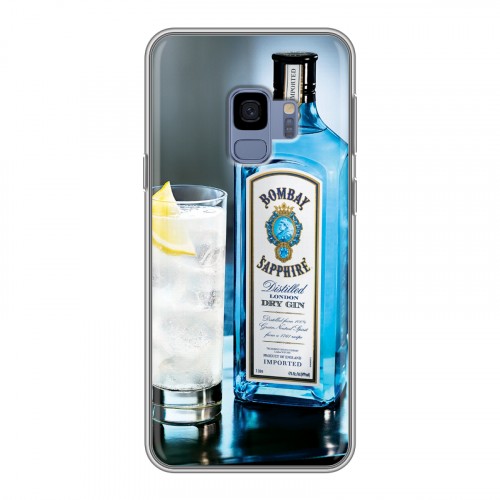 Дизайнерский пластиковый чехол для Samsung Galaxy S9 Bombay Sapphire