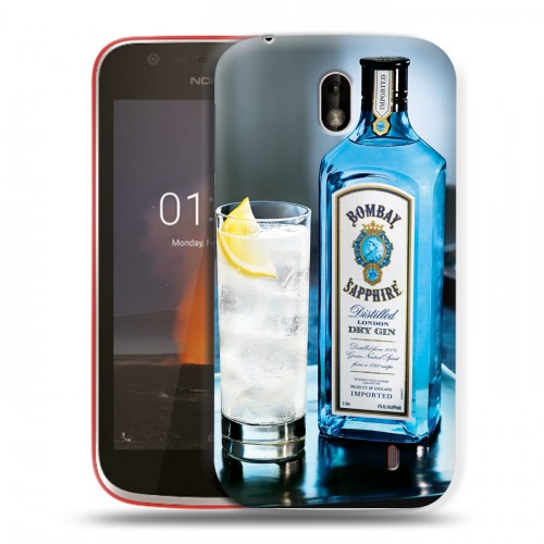 Дизайнерский пластиковый чехол для Nokia 1 Bombay Sapphire