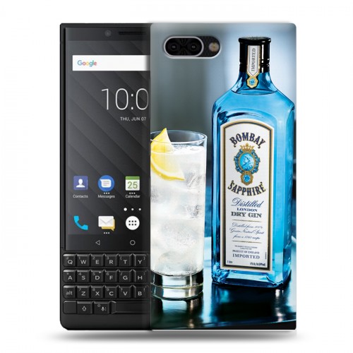 Дизайнерский пластиковый чехол для BlackBerry KEY2 Bombay Sapphire