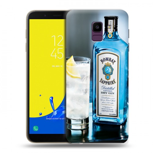 Дизайнерский пластиковый чехол для Samsung Galaxy J6 Bombay Sapphire