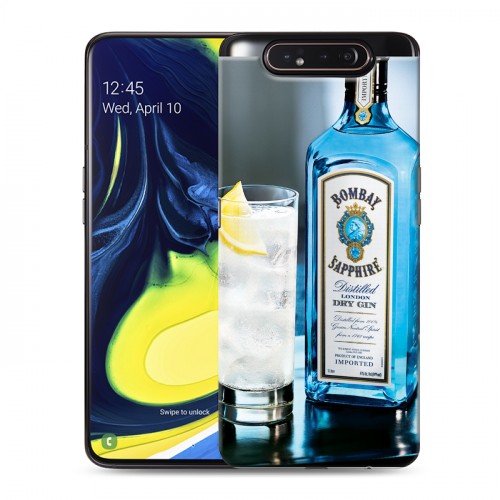 Дизайнерский пластиковый чехол для Samsung Galaxy A80 Bombay Sapphire