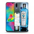 Дизайнерский пластиковый чехол для Samsung Galaxy M20 Bombay Sapphire