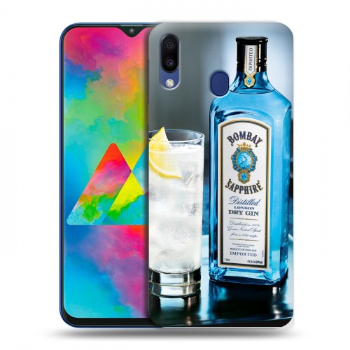 Дизайнерский пластиковый чехол для Samsung Galaxy M20 Bombay Sapphire