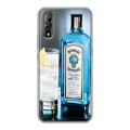 Дизайнерский силиконовый с усиленными углами чехол для Vivo V17 Neo Bombay Sapphire