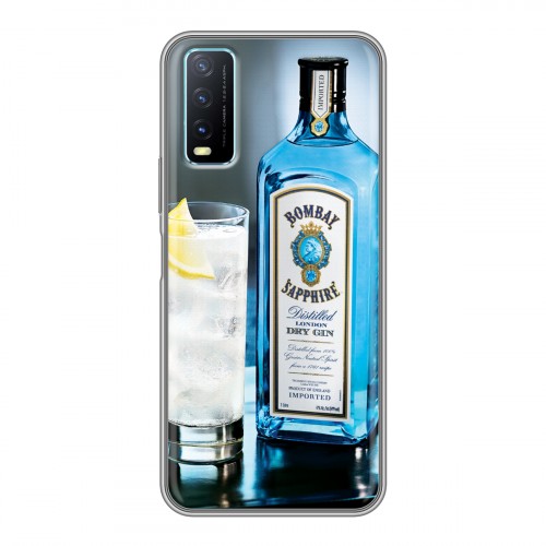 Дизайнерский силиконовый чехол для Vivo Y20 Bombay Sapphire