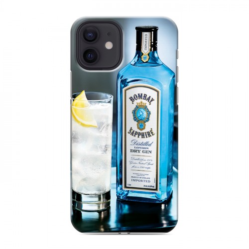 Дизайнерский силиконовый чехол для Iphone 12 Bombay Sapphire