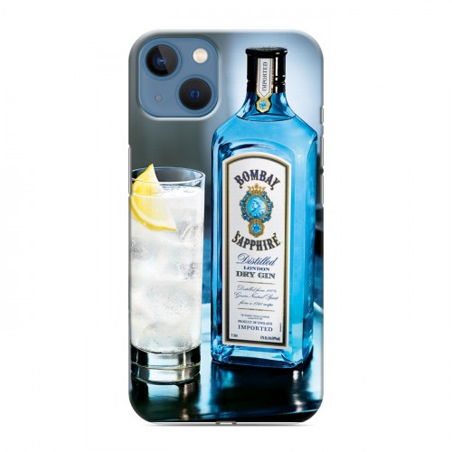 Дизайнерский силиконовый чехол для Iphone 13 Bombay Sapphire