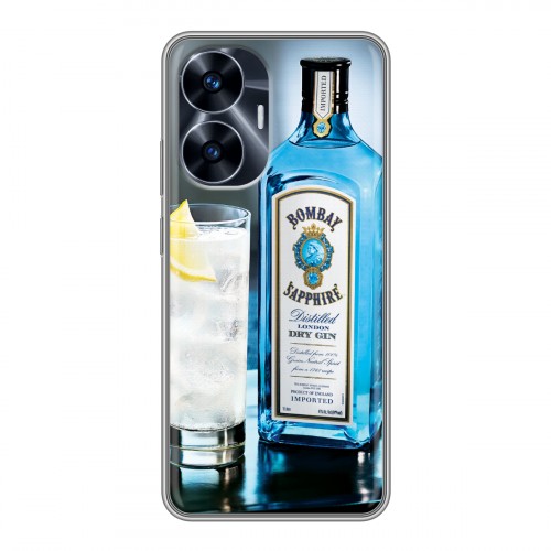 Дизайнерский силиконовый чехол для Realme C55 Bombay Sapphire