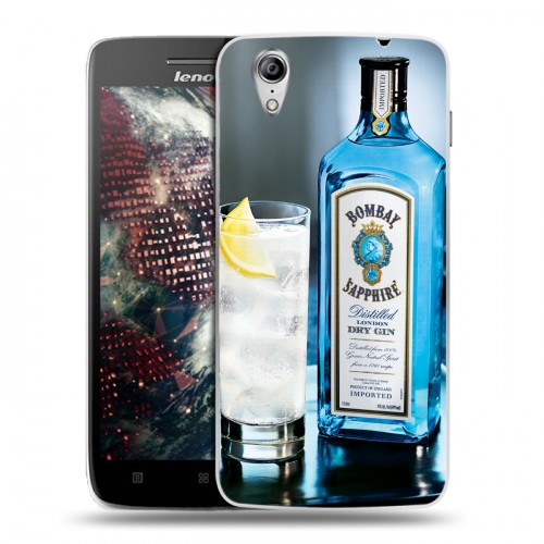 Дизайнерский пластиковый чехол для Lenovo Vibe X Bombay Sapphire