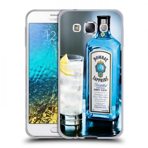 Дизайнерский пластиковый чехол для Samsung Galaxy E5 Bombay Sapphire