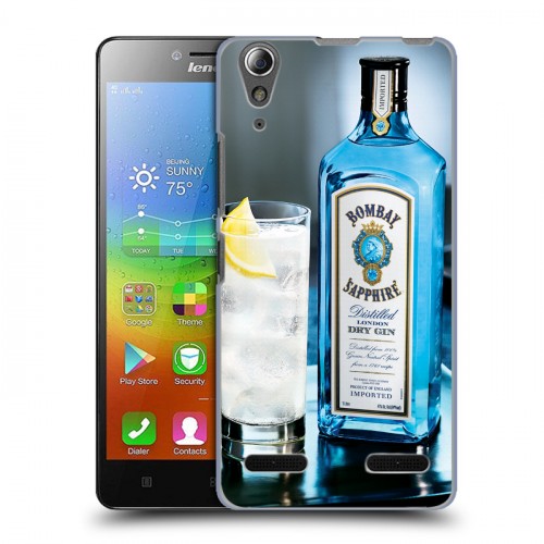 Дизайнерский пластиковый чехол для Lenovo A6000 Bombay Sapphire