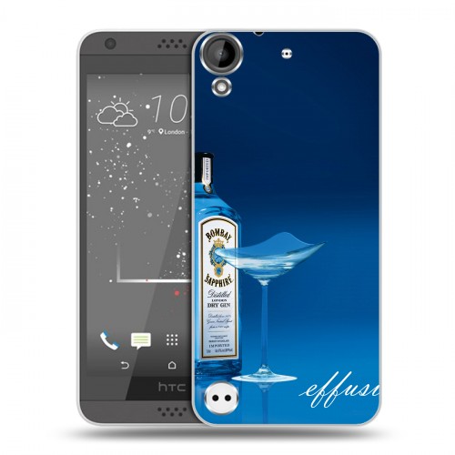 Дизайнерский пластиковый чехол для HTC Desire 530 Bombay Sapphire