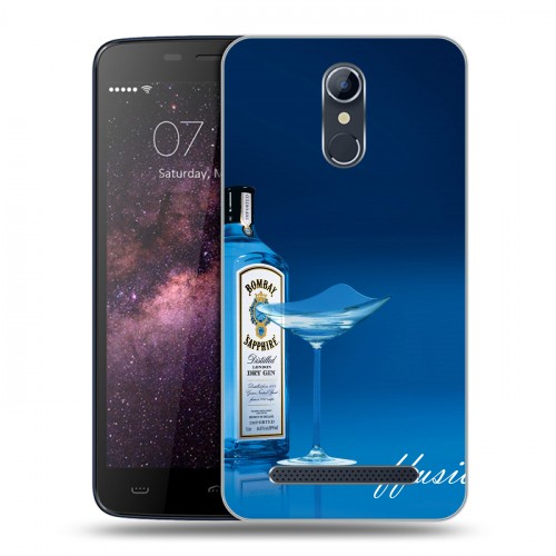 Дизайнерский силиконовый чехол для Homtom HT17 Bombay Sapphire