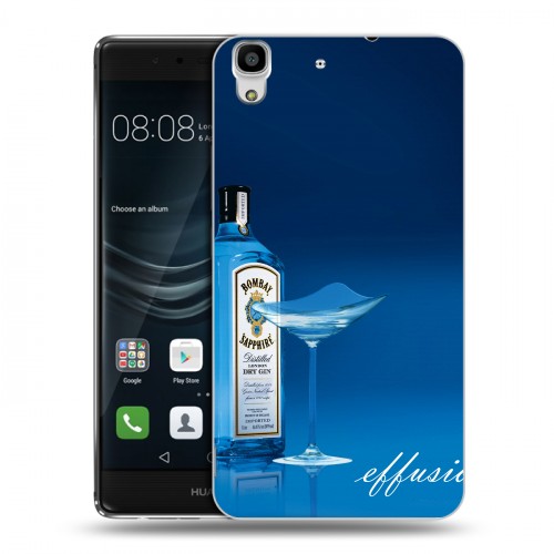 Дизайнерский пластиковый чехол для Huawei Y6II Bombay Sapphire