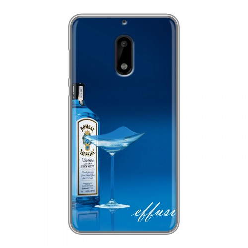 Дизайнерский пластиковый чехол для Nokia 6 Bombay Sapphire