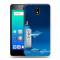 Дизайнерский силиконовый чехол для Micromax Q409 Bombay Sapphire