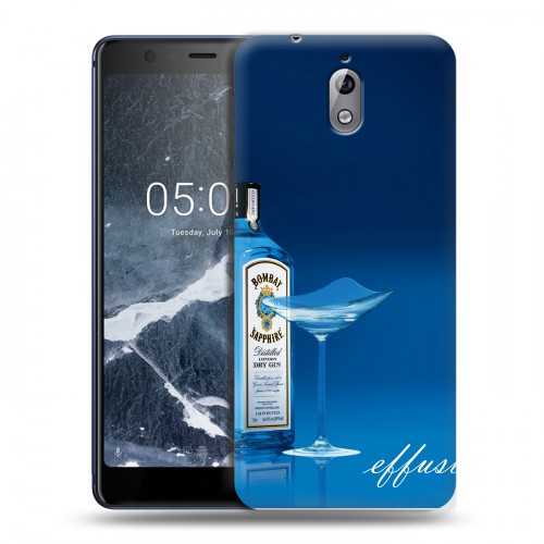 Дизайнерский силиконовый чехол для Nokia 3.1 Bombay Sapphire