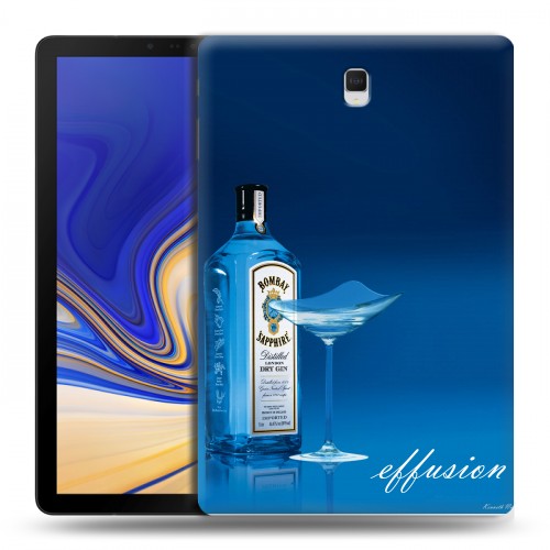 Дизайнерский силиконовый чехол для Samsung Galaxy Tab S4 Bombay Sapphire