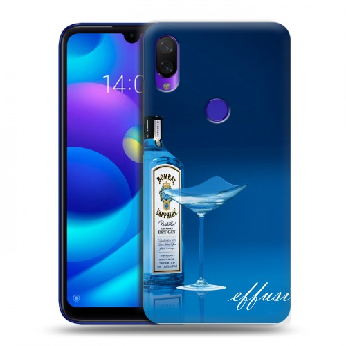 Дизайнерский пластиковый чехол для Xiaomi Mi Play Bombay Sapphire