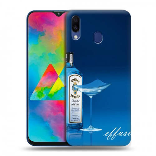 Дизайнерский пластиковый чехол для Samsung Galaxy M20 Bombay Sapphire