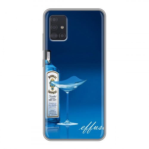 Дизайнерский силиконовый чехол для Samsung Galaxy A51 Bombay Sapphire