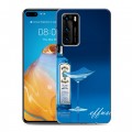 Дизайнерский пластиковый чехол для Huawei P40 Bombay Sapphire