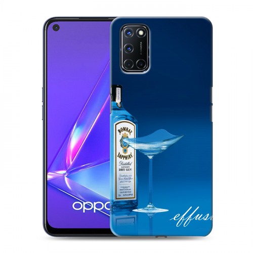 Дизайнерский пластиковый чехол для OPPO A52 Bombay Sapphire