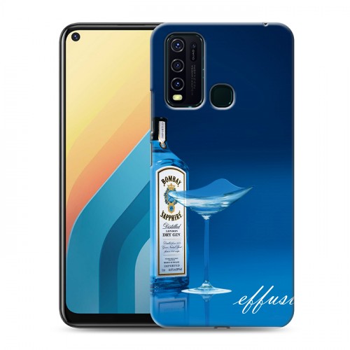 Дизайнерский пластиковый чехол для Vivo Y30 Bombay Sapphire