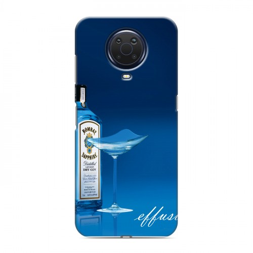 Дизайнерский силиконовый чехол для Nokia G20 Bombay Sapphire