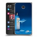 Дизайнерский пластиковый чехол для Nokia X Bombay Sapphire