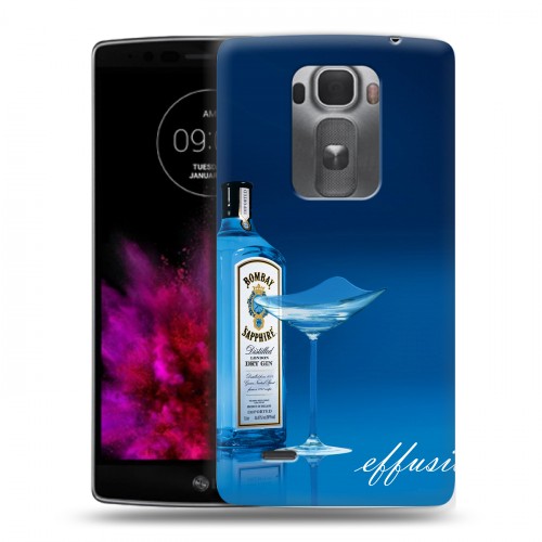 Дизайнерский пластиковый чехол для LG G Flex 2 Bombay Sapphire