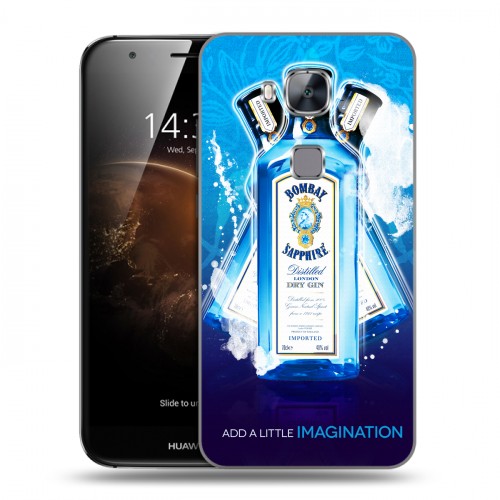 Дизайнерский пластиковый чехол для Huawei G8 Bombay Sapphire