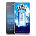 Дизайнерский пластиковый чехол для Microsoft Lumia 950 Bombay Sapphire