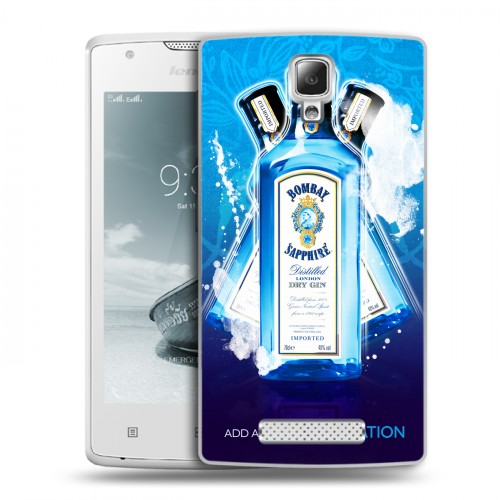 Дизайнерский пластиковый чехол для Lenovo A1000 Bombay Sapphire