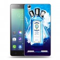 Дизайнерский силиконовый чехол для Lenovo A6010 Bombay Sapphire