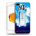 Дизайнерский пластиковый чехол для Iphone 7 Plus / 8 Plus Bombay Sapphire