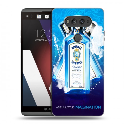 Дизайнерский пластиковый чехол для LG V20 Bombay Sapphire