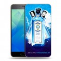 Дизайнерский пластиковый чехол для Meizu M5 Bombay Sapphire