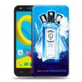 Дизайнерский пластиковый чехол для Alcatel U5 Bombay Sapphire