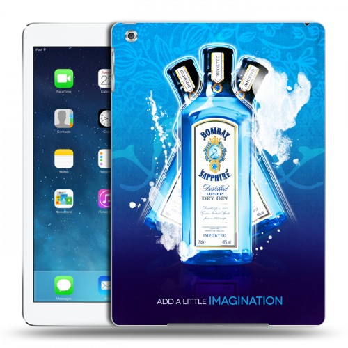 Дизайнерский силиконовый чехол для Ipad (2017) Bombay Sapphire