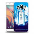 Дизайнерский пластиковый чехол для HTC One X10 Bombay Sapphire