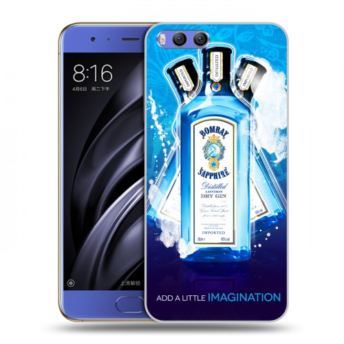 Дизайнерский пластиковый чехол для Xiaomi Mi6 Bombay Sapphire